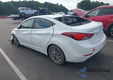 2016 Hyundai Elantra Se из США, поврежденный, VIN 5NPDH4AE2GH749312